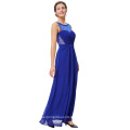 Starzz ärmellosen Chiffon Ballkleid Royal Blue Prom Kleid Partei Kleid ST000064-3